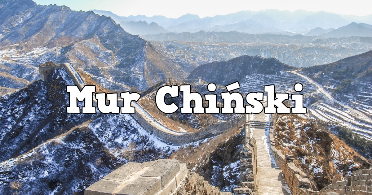 Zwiedzanie Muru Chińskiego Zimą