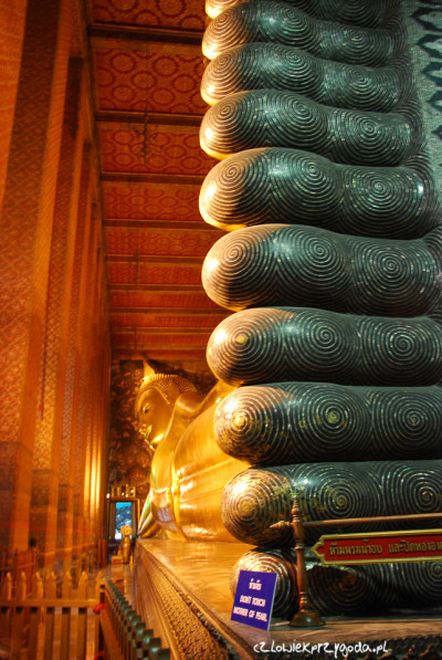 Leżący Budda w Bangkoku