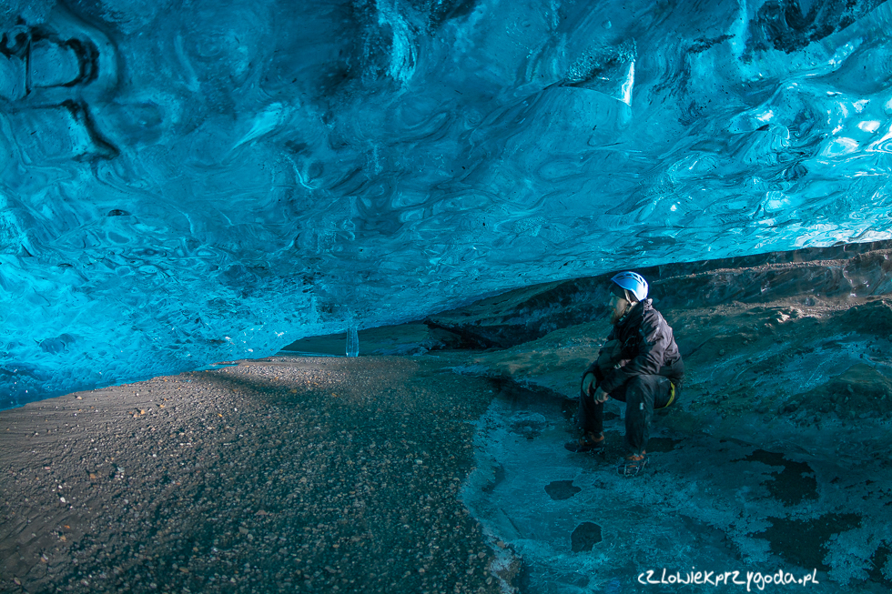 lodowa jaskinia Fláajökull