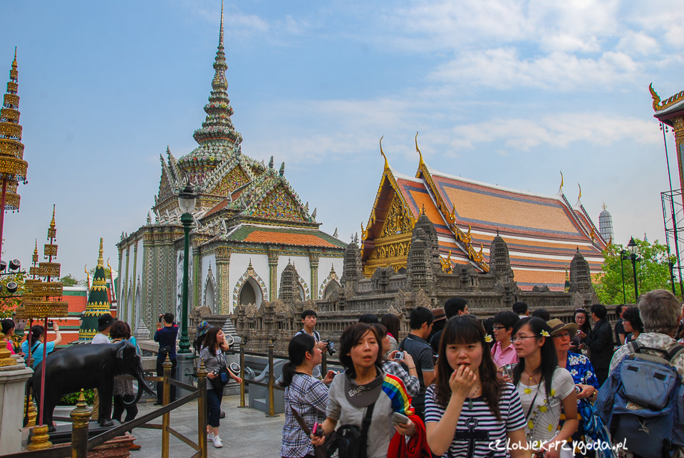 wielki pałac królewski w Bangkoku