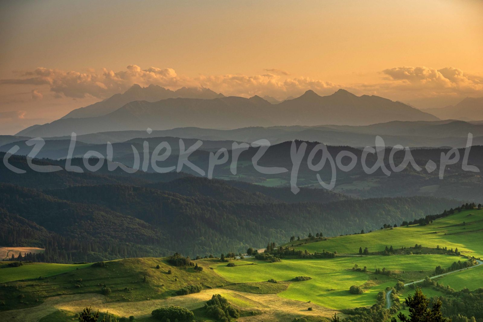 Pieniny - zachód na Tatry